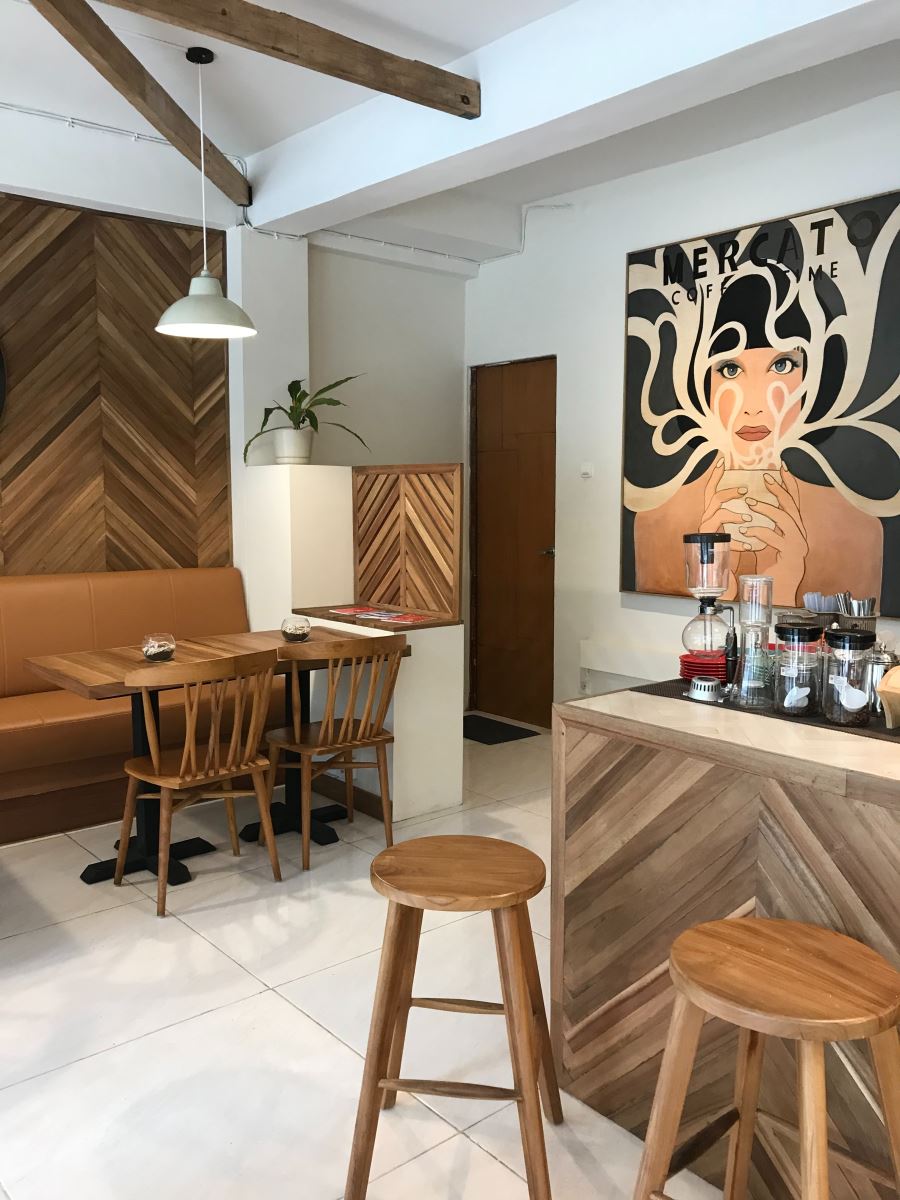 Ideas de decoración para restaurantes y cafeterías.